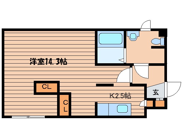 間取り図 カメリア南郷