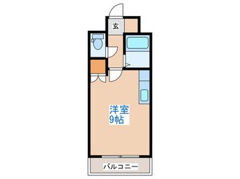 間取図 ｼﾃｨﾗﾃﾞｨﾌｧﾝｽ