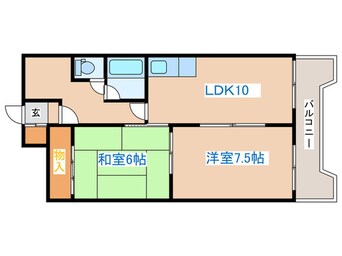 間取図 第二宏友ハイツ