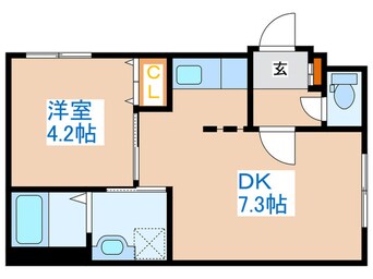 間取図 ポーザ宮の沢