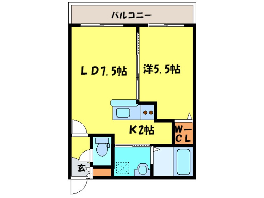 間取図 ル・ピヴォ