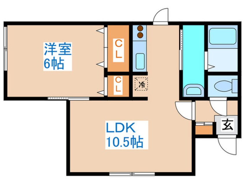 間取図 ティエラ東札幌