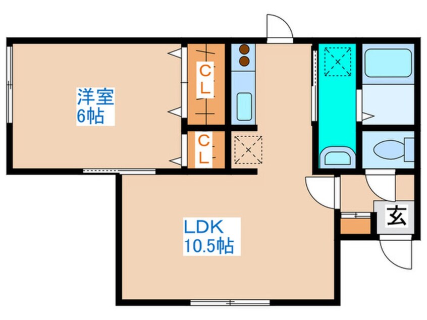 間取図 ティエラ東札幌