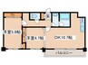 ＡＳＫＡ　Ｍ´ｓ　１７ 2DKの間取り
