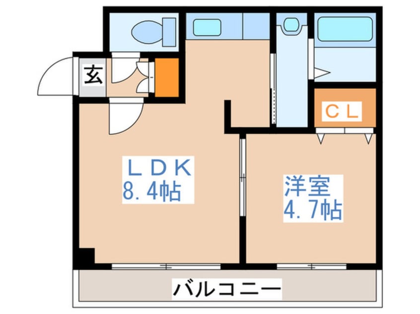 間取図 ヴィラ・アバーナ