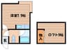 サントノーレ北28条 1Rの間取り