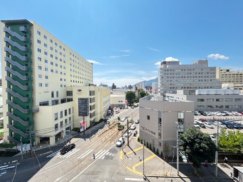 室内からの展望 マンションパレみやざき