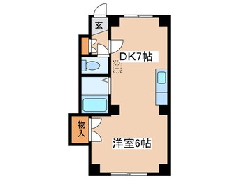 間取図 メゾンソウダ