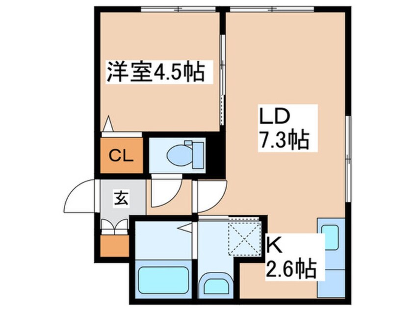 間取図 ファクター麻生