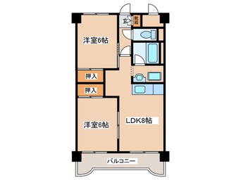 間取図 恵友エアリス２３