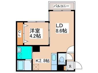 間取図 セレーノヴェルデ