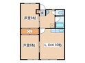 ことぶきマンシヨン Ｂの間取図