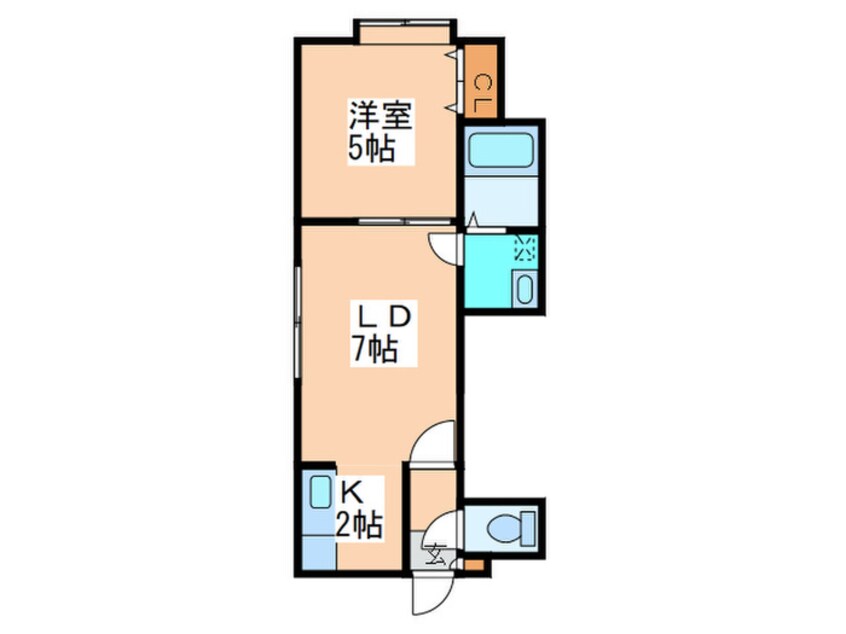 間取図 ミライコートⅡ