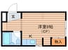 ドリ－ムシティ本郷 1Rの間取り