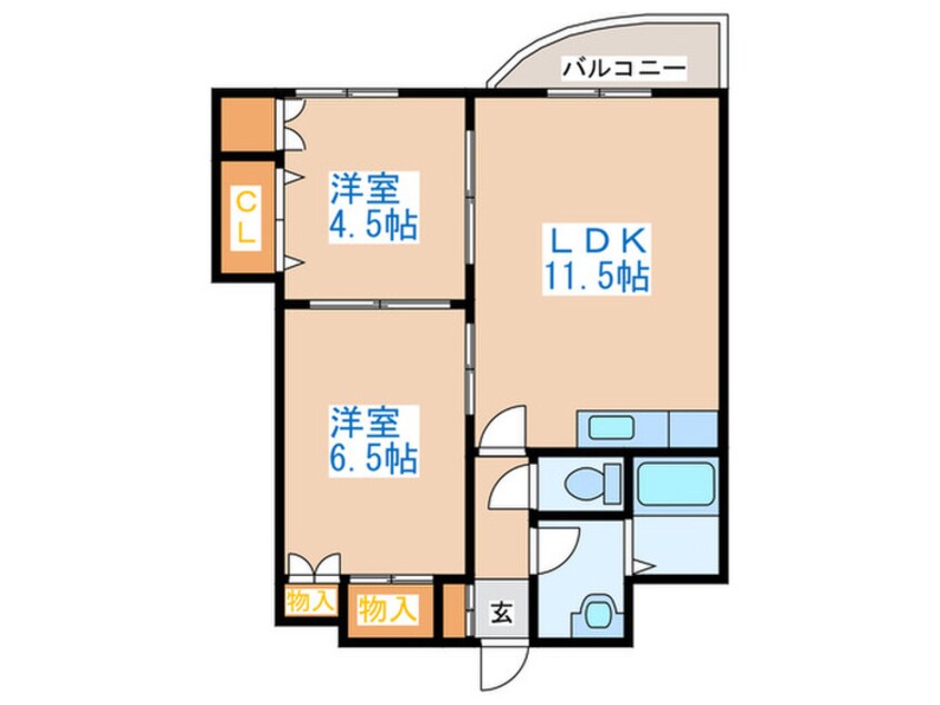 間取図 プレジャ－ランド