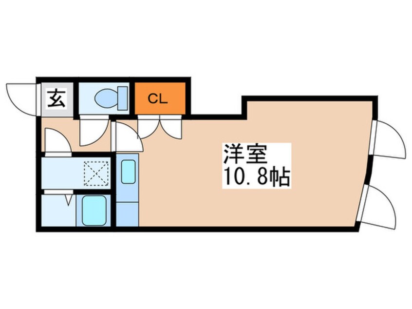 間取図 月寒マンション