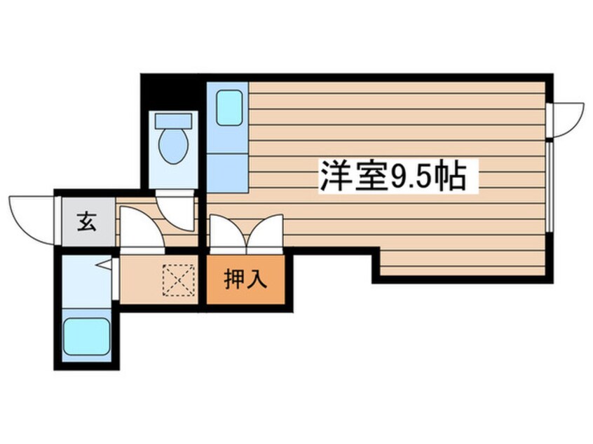 間取図 月寒マンション