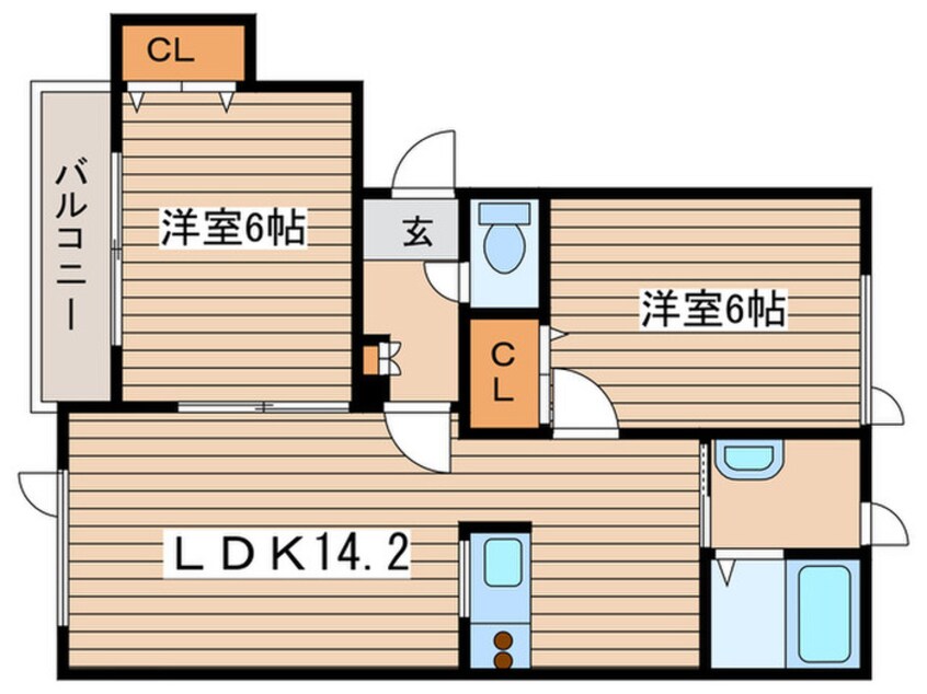 間取図 アドラブール