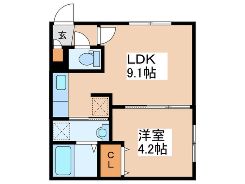 間取図 Wynn白石