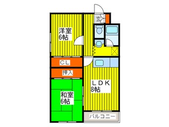 間取図 ドエル西町