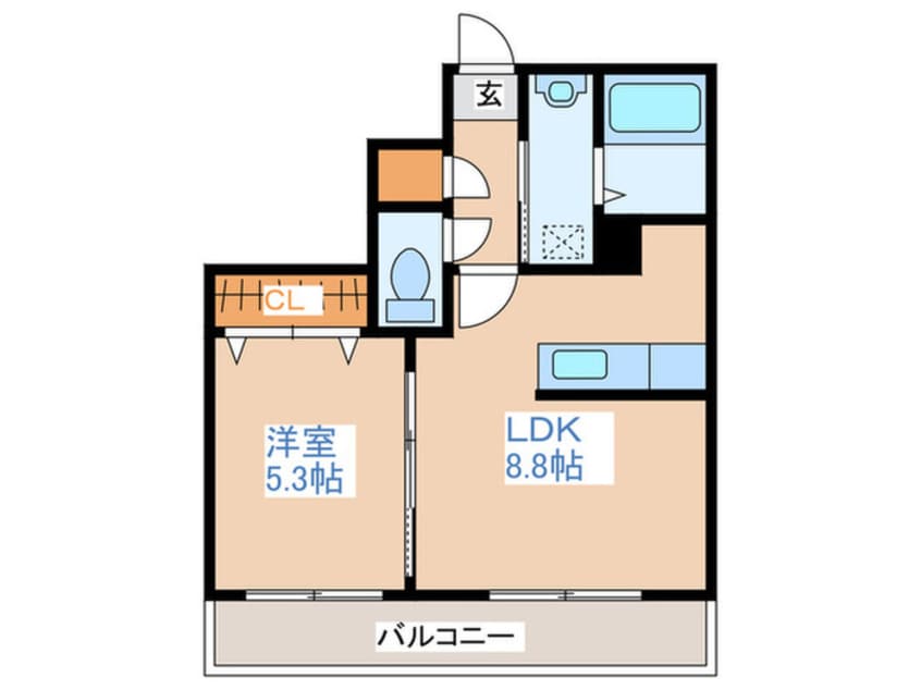 間取図 サンライトシティ豊平