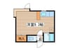 ライフステージＮ２６ 1Rの間取り