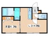 カハラ白石 1LDKの間取り