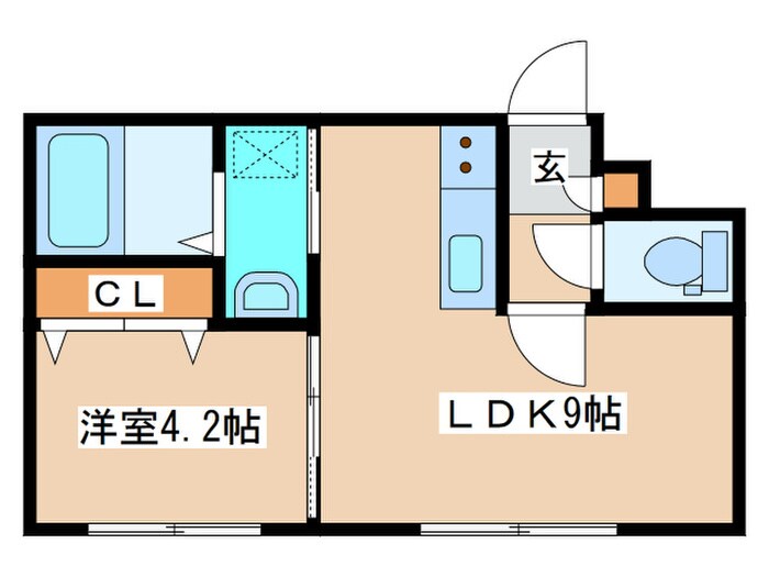 間取り図 カハラ白石
