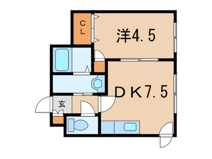 間取図 グランドサクセス東札幌