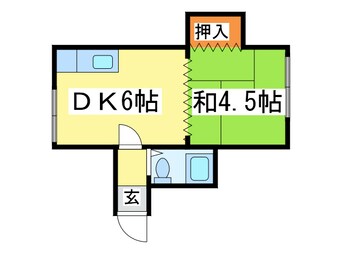 間取図 パレスサンホーム