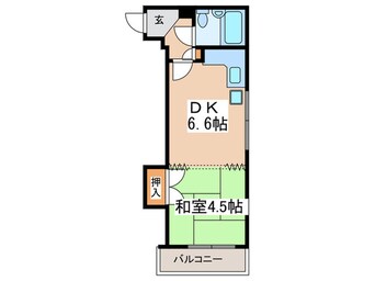 間取図 第５松井ビル