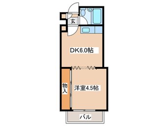 間取図 第５松井ビル