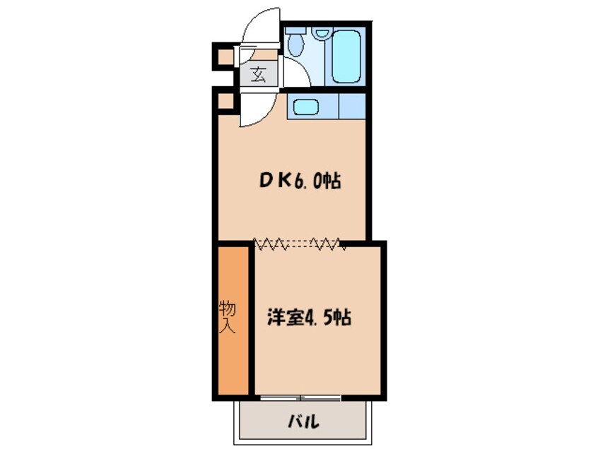 間取図 第５松井ビル