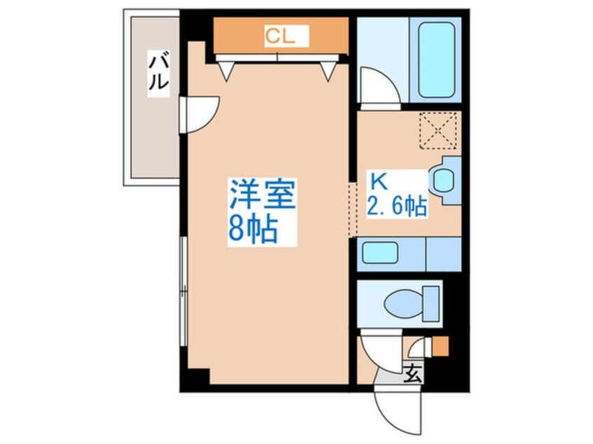 間取図 サンライト南5条