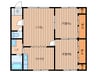 フリーダム２－５ 2LDKの間取り