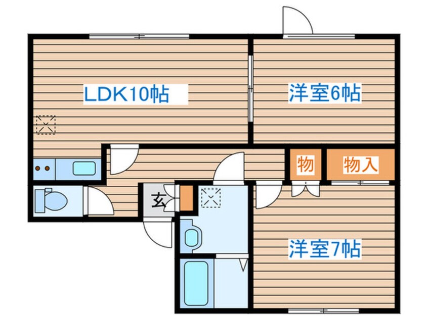 間取図 ドルチェ