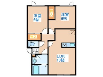 間取図 ドルチェ