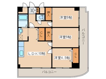間取図 アルバアシャリア