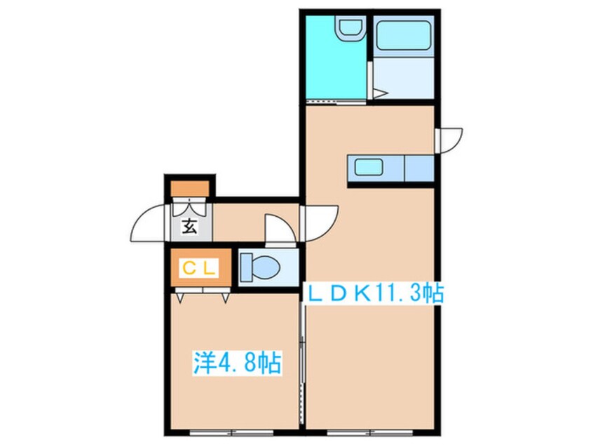 間取図 ＣＵＢＥ１６