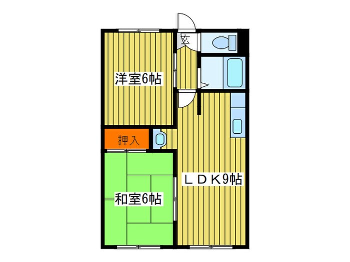 間取り図 ラ・フォーレ北海