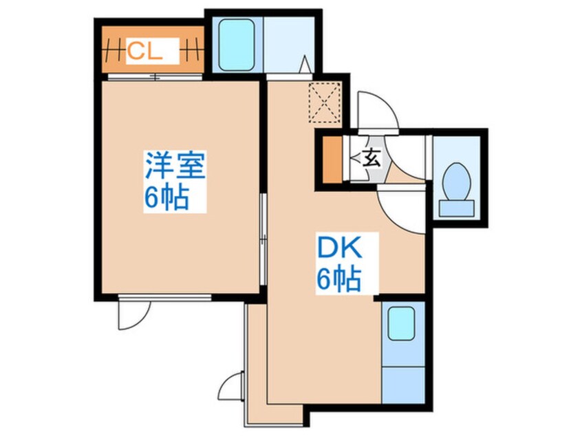 間取図 ベルハイムⅢ