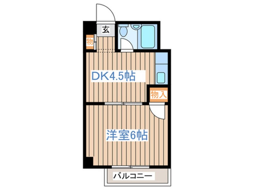 間取図 ファインクレストＮ１２