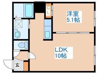 間取図 Ａｌｅｇｒｉａ南７条