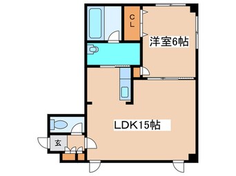 間取図 オリゾンテ麻生