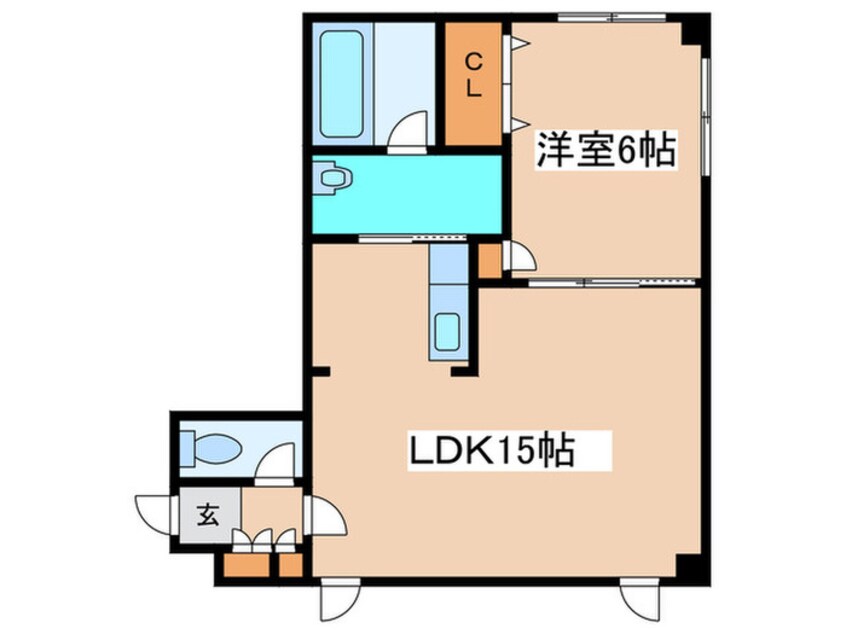 間取図 オリゾンテ麻生