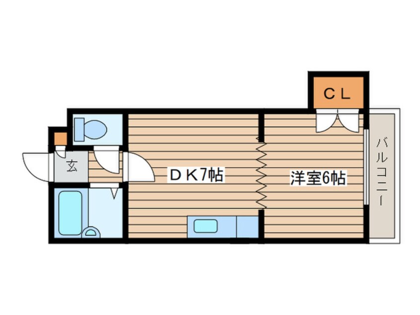 間取図 ル・ノ－ル２３