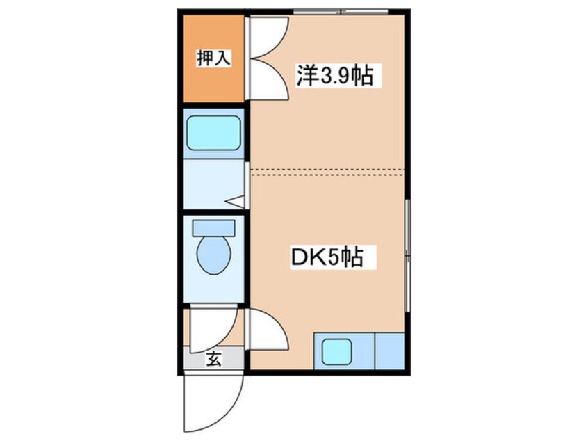 間取図 アークハイツ