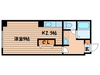 間取図 トミイビルＮｏ.１６