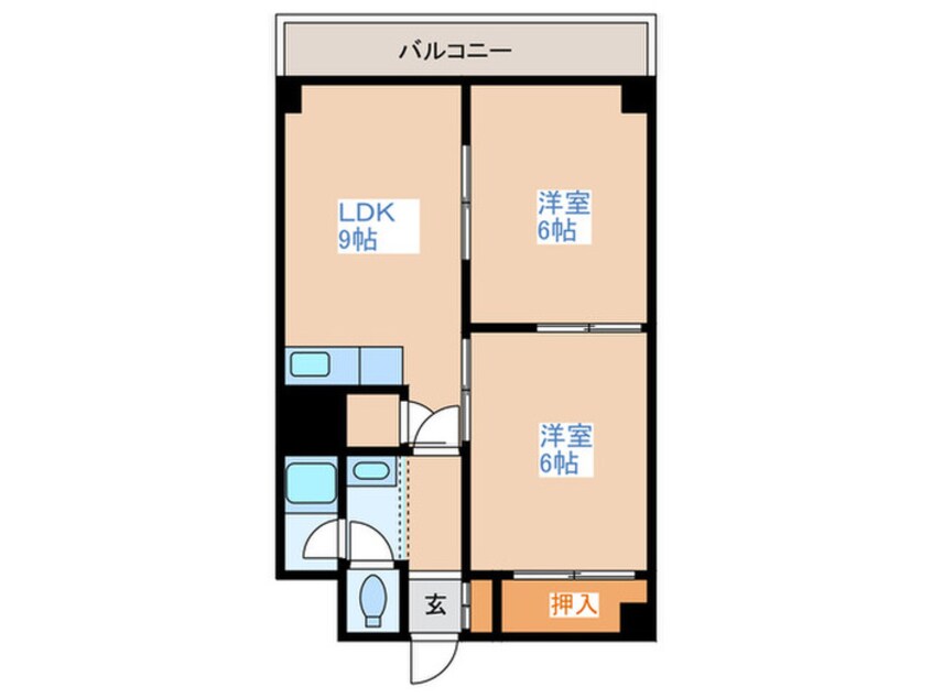 間取図 エタ－ナル１