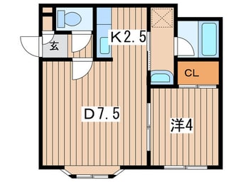 間取図 ヴェルデピアッツァ